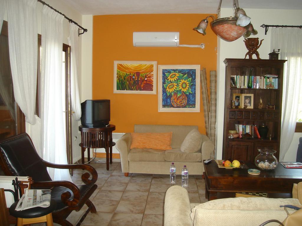 Stelios Seaside House Villa Лефокастро Екстериор снимка